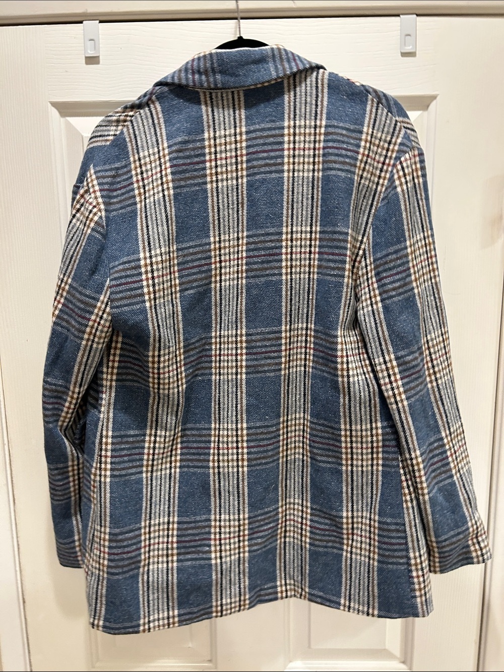 Anthropologie En Saison Plaid Women's Blazer Jacket - Picture 6 of 6